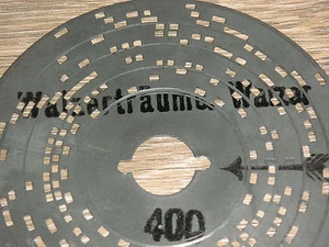 Lucia Blechplatte 12cm Walzerträume Organett Diana Ella Drehorgel music box disc - Bild 1 von 12