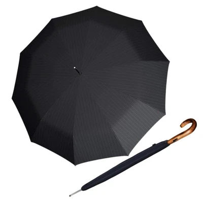 S.770 36" Largo Automático Palo Paraguas a Rayas - Protección Premium contra la Lluvia con... Foto 1 de 4