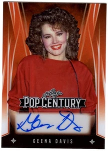 Hoja Pop Century 2025 Metal Diagonal Brillo Naranja #BAGD1 Geena Davis #2/4 - Imagen 1 de 2