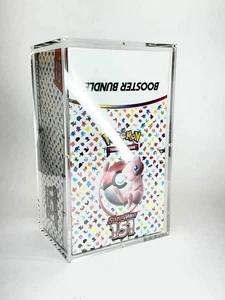 Pokémon Booster Bundle Factory Sealed Case Acryl Protector | Passend für zehn Booster - Bild 1 von 6