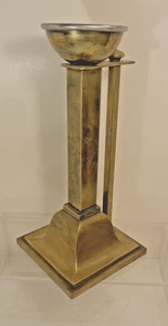 American Bradley and Hubbard Arts & Crafts Mission Kerzenständer B&H 152 - Bild 1 von 11