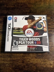 Tiger Woods PGA Tour 08 Nintendo DS, 2007 With Manual , Tested - Picture 1 of 5