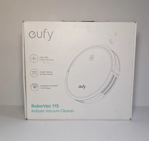 Eufy RoboVac 11S Vacuum Cleaner Robot Tested Working Barely Used Clean No Remote - Picture 1 of 5