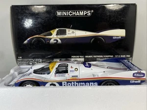 1/18 Minichamps 1983 Rothmans Porsche 956L LeMans Win Holbert Haywood 180836903 - Imagen 1 de 21