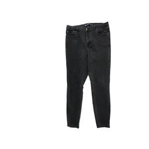 Boden Denim Super Skinny Women's size 12 Black Denim jeans - Picture 1 of 5