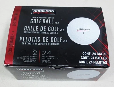 NEW Kirkland Signature V3.0 Golf Ball, 2-dozen ART.1819440