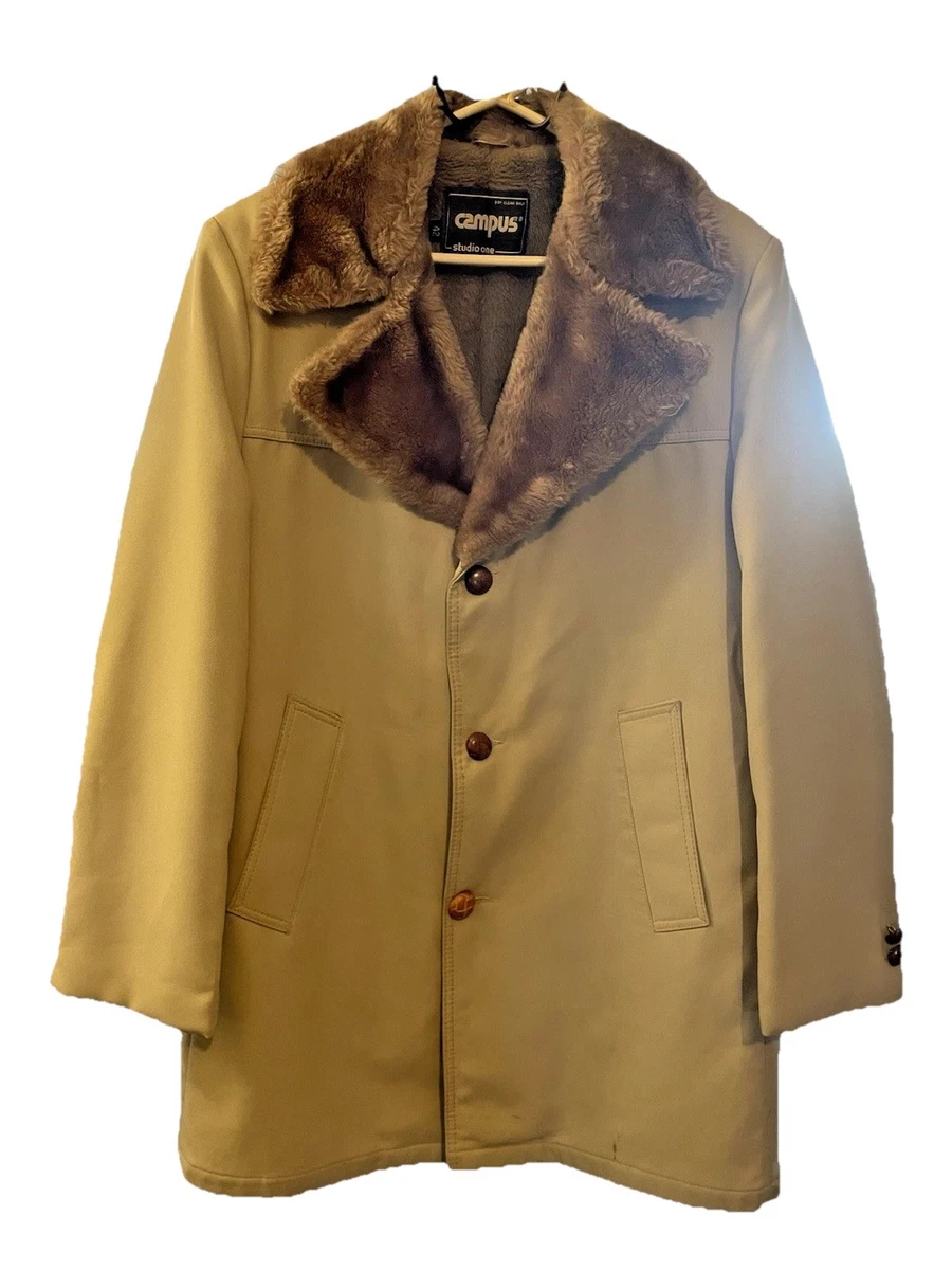 50〜60's CAMPUS OUTERWEAR VINTAGE 50s 60s Orlon by Campus Jacket Sweater Mens Size Medium G2