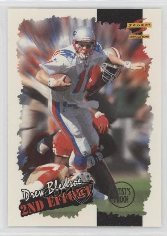 1996 Score 2nd Effort Artist's Proof Drew Bledsoe #248 - Image 1 of 2