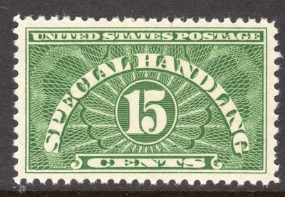 United States Scott #QE2a VF MNH 1928 15 Cent Special Handling - Image 1 of 2