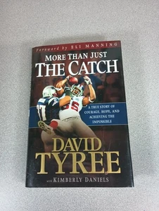 More Than Just The Catch: Libro deportivo de tapa dura firmado por David Tyree (2008) - Imagen 1 de 5