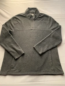 Croft & Barrow Herren Grau 1/4 Zip Langarm Pullover Gr. XL - Bild 1 von 6