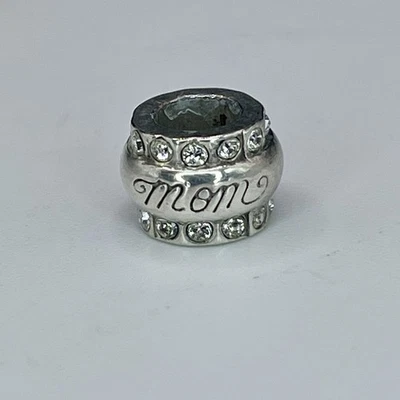 Brighton Mom Dije Tono Plata Cristal Cuentas Espaciador Añadir un Cuentas Foto 1 de 4