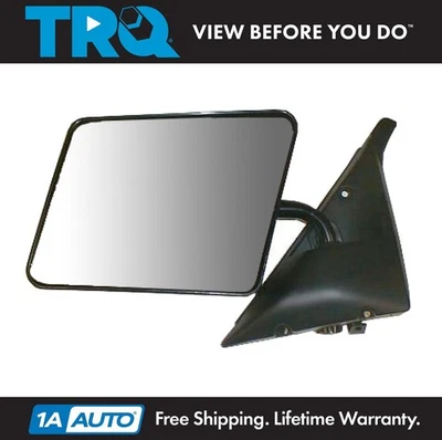 Espejo retrovisor lateral izquierdo TRQ manual 5 x 8 para Chevrolet S10 1982-1993 Foto 1 de 2
