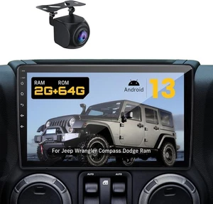 Jeep Wrangler JK '07-2018 Dodge Ram 1500 2500 3500 Grand Cherokee Android Stereo - Bild 1 von 9