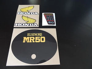 1975 Honda MR50 K1 full decal sticker kit Vintage Motocross AHRMA - Picture 1 of 2