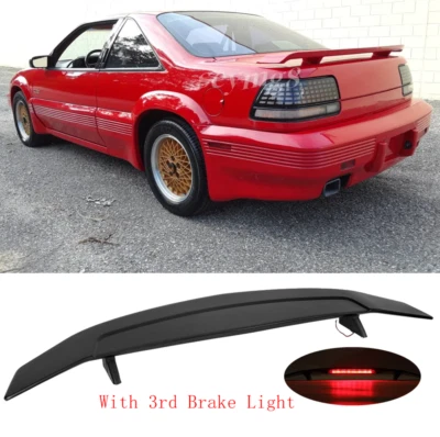 For Pontiac Grand Prix 52" Rear Trunk Spoiler Wing Lip w/3RD LED Brake Light Foto 1 de 4