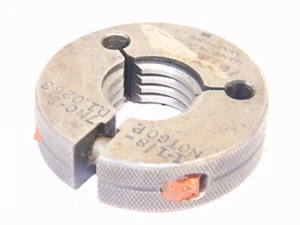 Gebrauchte Hanson Whitney Gewinderinglehre 1-1/8 x 7 NC-3 (NOGO P.D. 1.0263) - Bild 1 von 4