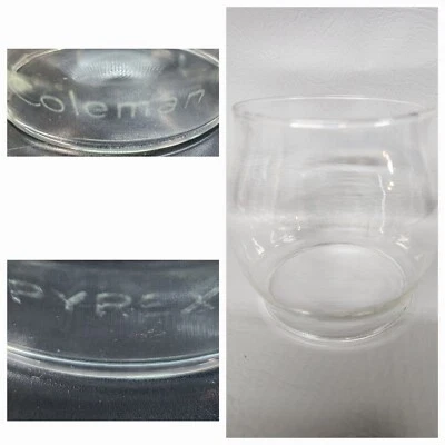 (Auténtico Genuino) - Coleman Linterna Globo Verde Pyrex EE. UU. 242A 242B 242C 200A Foto 1 de 4