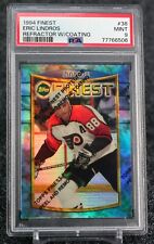 Eric Lindros REFRACTOR w/coating 1994 TOPPS FINEST  #38 PSA 9 MINT  POP 3