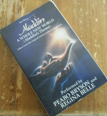 A Whole New World, Aladdin's Theme, 1992, Capitol, Cassette Single Foto 1 de 4