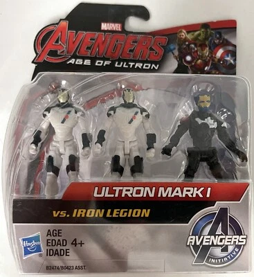 Ultron Mark I vs Iron Legion Marvel Avengers 2.5" Age of Ultron Nuevo Paquete Foto 1 de 4