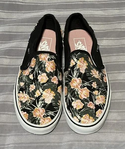 Vans Floral Asher Women's Slip-On Sneakers Shoes Size 9.5 - Picture 1 of 5