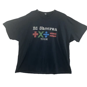 Ed Sheeran 2023 Tour T Shirt Mens 4XL Black Concert Tee Short Sleeve Casual - Picture 1 of 9