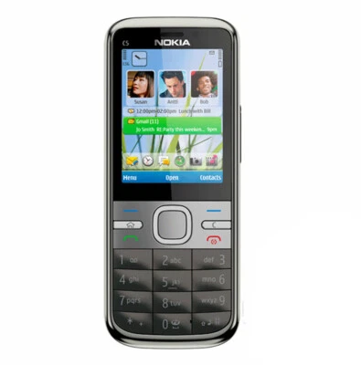 Unlocked Original Nokia C5-00 C5 MP3 Arabic Hebrew Thai Keyboard 3G Mobile Phone - Image 1 of 4