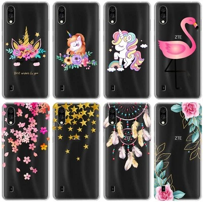 CUSTODIA COVER MORBIDA IN TPU TRASPARENTE PER ZTE BLADE A5 2020 FANTASIA U6 - Immagine 1 di 2