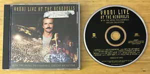 Yanni Live At The Acropolis Royal Philharmonic Concert Orchestra CD (1994 Used) - Picture 1 of 6