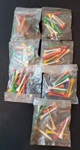 Lot Of 70 Golf Tee Wood New Keystone Machine And Tool Company - Picture 1 of 2