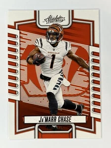 2023 Panini Absolute Ja'Marr Chase BASE CARD Cincinnati Bengals #85 - Picture 1 of 1