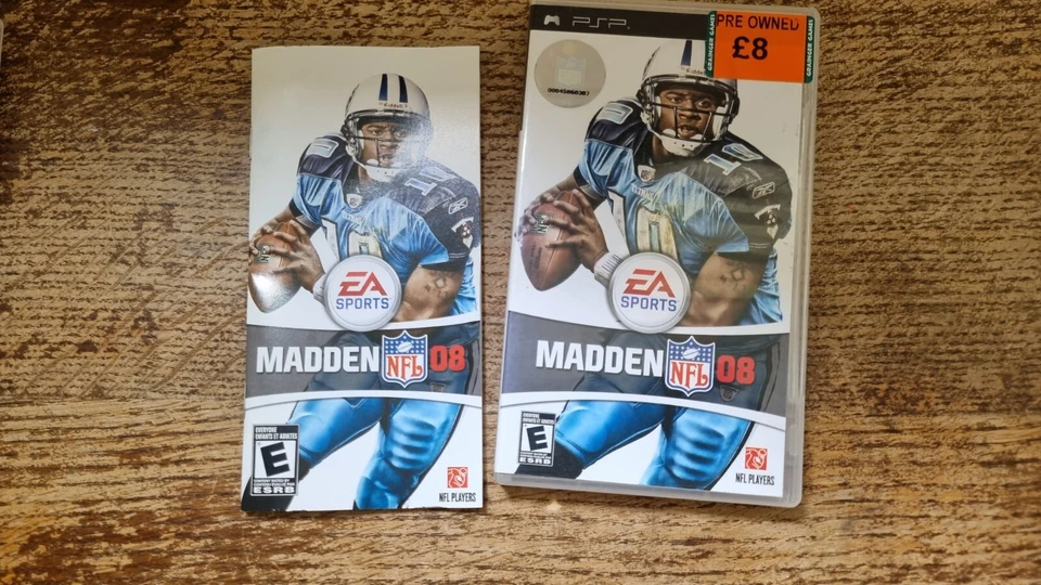 CASE BOX ONLY NO GAME - PLAYSTATION PORTABLE PSP - MADDEN NFL 08 #BC2 - Image 1 of 1