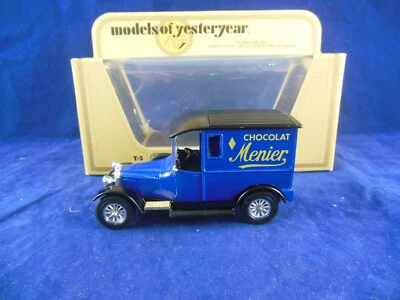 Matchbox Yesteryear Y5 1927 Talbot Van Menier Chocolat Issue 1 - Image 1 of 4