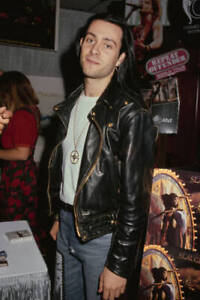 Singer Kevin Paige Wearing A Black Leather Jacket Attends A Signin- Old Photo 2
