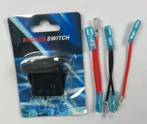 On Off Qunqi Star Rocker Switch Cooling Fans Green 5 Pin With Jumper Wires New - Foto 1 di 5