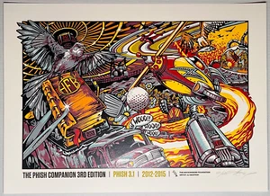 PHISH 3.1 2012-15 COMPANION 3rd Ed AJ MASTHAY #419/420 Signed Numbered Poster - Picture 1 of 7