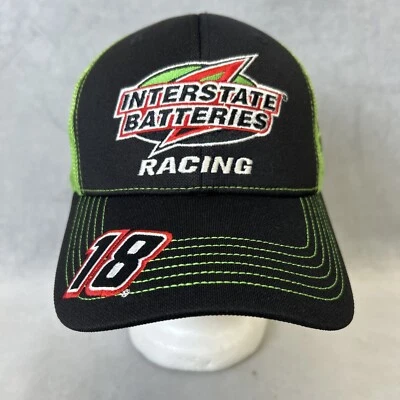 Kyle Busch Interstate Batteries Joe Gibbs Racing 25th Anv Team Emitido Sombrero Nascar Foto 1 de 4