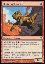 Magic the Gathering MTG Skitter of Lizards (151) Conspiracy   NM