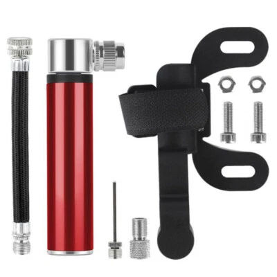 Small Portable Bike Tire Pump Presta Schrader Compatible Mini Bike Pump - Image 1 of 4
