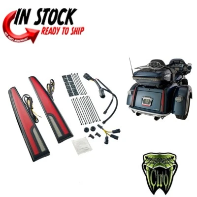 CIRO CALADE TAIL LIGHTS HARLEY 2014-2023 TRI GLIDE ULTRA CLASSIC 40086 - Image 1 of 4