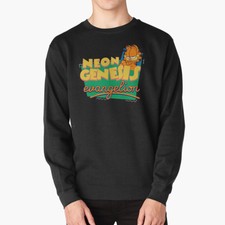 Neon Genesis Evangelion Unisex Sweatshirts, Garfield CrewNeck Sweatshirt