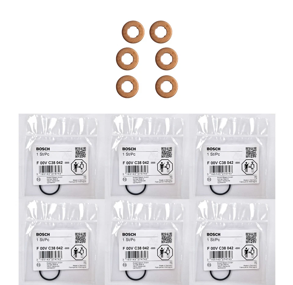 Injector Seal F00VC17503 Bosch 13532247156 045062027F 45062027F 198143 1407304
