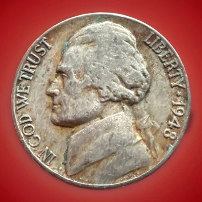 1948-D Jefferson Nickel “Best Value On EBay" Fast S&H W/Tracking - Image 1 of 4