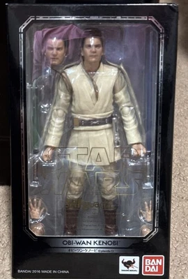 S.H. Figuarts Obi-Wan Kenobi Star Wars Episodio 1 La Amenaza Fantasma Nuevo 2016 Foto 1 de 4