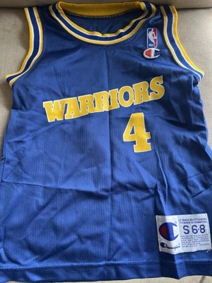 Camiseta Golden State Warriors Campeón Vintage #4 Chris Webber S 4-6 Foto 1 de 4