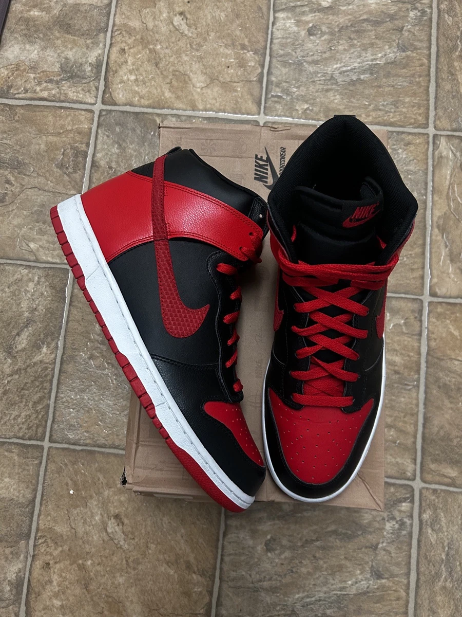 Nike Dunk High Red - 317982-051 for Sale | Authenticity Guaranteed