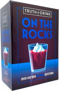 Truth or Drink On The Rocks – Adult Party Drinking Card Game – 400 Questions-New - Picture 1 of 8