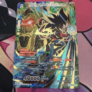 Dragon Ball Super SS4 Vegeta, Peak of Primitive Power BT8-136 Secret Rare NM - Picture 1 of 2