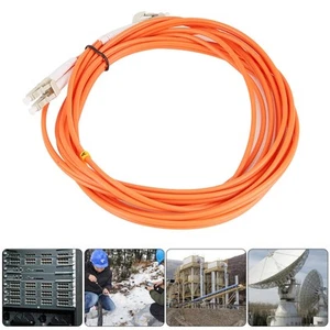 9.8ft LC LC Fiber Optic Patch Cord Jumper Cable Singlemode For Network Hot - Afbeelding 1 van 11